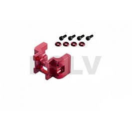 313101 Upgraded Integrated Engine mount bracket upgrade Red anodized